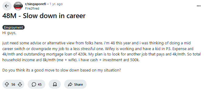 https://www.reddit.com/r/singaporefi/comments/1d28493/48m_slow_down_in_career/